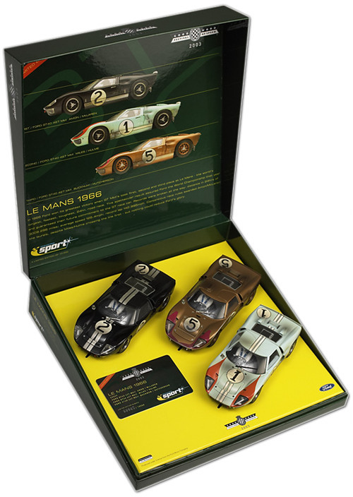 SCALEXTRIC Ford GT 40 Goodwood set Limited
